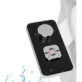 WC sedátko SADA PRO BIDET NÁSTAVEC BIDETOVÝ ROZPRAŠOVAČ NA WC SEDÁTKO UPEVNĚNÍ BIDETU