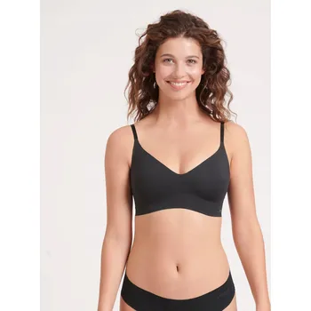 Podprsenka SLOGGI ZERO MICROFIBRE 2.0 TOP BRALETTE XL ČERNÁ