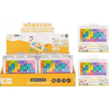 ostatní stavebnice LOGICKÁ HRA TETRIS BLOKY SKLÁDAČKA STAVEBNICE