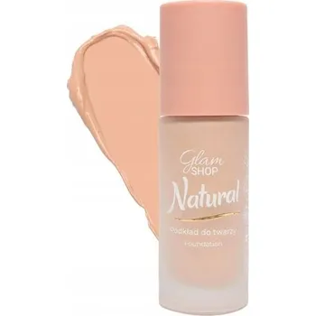 Make-up Glam SHOP Natural Foundation Přírodní podkladová báze na obličej - Odstín Biszkoptový 1