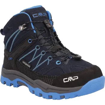 Dětská treková obuv Dětské kotníkové trekové boty CMP Kids Rigel Mid WP Trekking Bluestone-Royal Blue 3Q12944-40NU 25/26 37