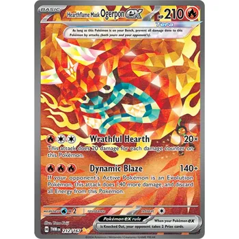 Karetní hra Hearthflame Mask Ogerpon ex 212/167 - Twilight Masquerade