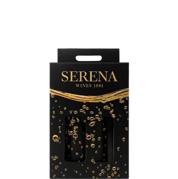 Dárková krabička Krabička Papírová na 2 lahve Serena