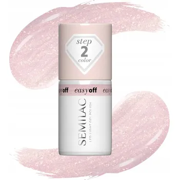 Přípravek na nehty Semilac LED lak na nehty, snadno odstranitelný L11 Pink Marshmallow 7 ml