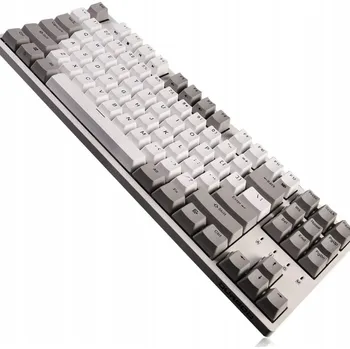 Klávesnice Durgod Taurus K320 TKL – Mechanická herní klávesnice 87 kláves s Cherry Silver spínači