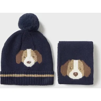 Čepice Kojenecká sada Mayoral 10018.3F.Baby.9BYA námořnická modř 59X, vel. 68