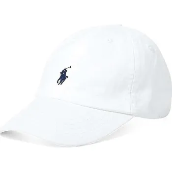 Kšiltovka Bavlněná čepice Polo Ralph Lauren 322552489001 bílá 00X, vel. 54
