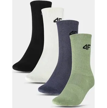 Dámská móda Chlapecké ponožky 4F M390 (4pack) velikost 38-40 multicolour