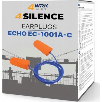 Špunt do uší Špunty do uší, protihlukové zátkové chrániče sluchu PGT ECHO EC-1001A-C