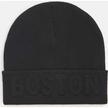 Čepice Sinsay - Beanie Čepice s Viskózou - černá - 209GT-99X - 209GT-99X-ONE