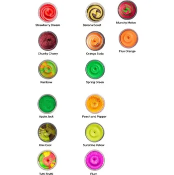 Těsto Berkley PowerBait® Trout Bait Fruits 50g - Apple Jack