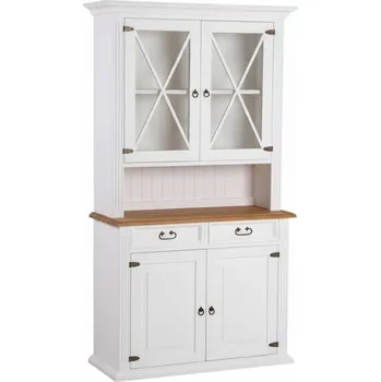 Komoda Rustikální kredenc Sweet Home KRI10 Barevné provedení: Bílá - ořech vosk