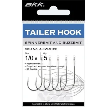 Rybářský háček Háček BKK Trailer Hook 5ks - 3/0