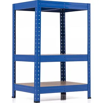 regál Policový regál Trestles RH 1000x600x300, nosnost 1050 kg, 3 police Barva: modrá