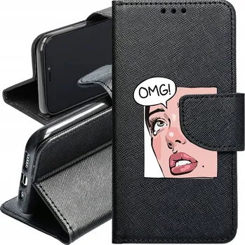 Pouzdro na mobilní telefon Flipové pouzdro VEGACOM pro Apple iPhone 6, iPhone 6S černé