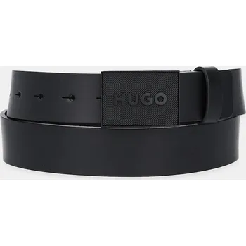 Opasek Kožený pásek HUGO Gethon_Sz35 50548359 černá 99X, vel. 100