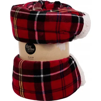 deka Deka Home Styling Collection polyester 150 cm x 200 cm červená