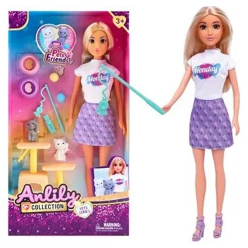 Panenka Panenka s kočkami a kočičím stromem