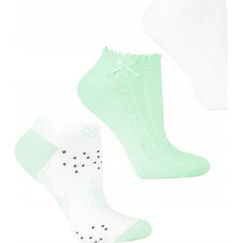 Dámské ponožky Dámské Ponožky Kotníkové Ponožky Fashioned MORAJ 3 kusy 35-38