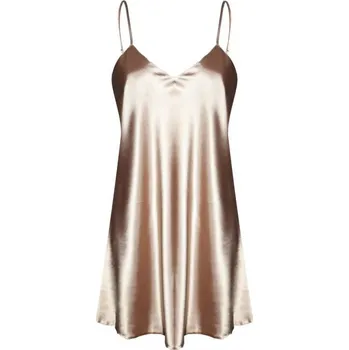 Podprsenka Spodnička Karen Satén Světle Hnědá XXL (44)