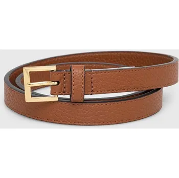 Opasek Kožený pásek Lauren Ralph Lauren 412912036 hnědá 88X, vel. XS