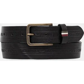 Oblečení a móda Kožený pásek Aeronautica Militare CP0262UPL00274 černá 99X, vel. 110