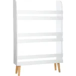 Ruhhy 26440 Dětská knihovna stojanová 95 x 15 x 50 cm, bílá