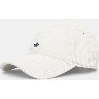 Kšiltovka Manšestrová kšiltovka adidas Originals JW8019 bílá 00X, vel. M/L