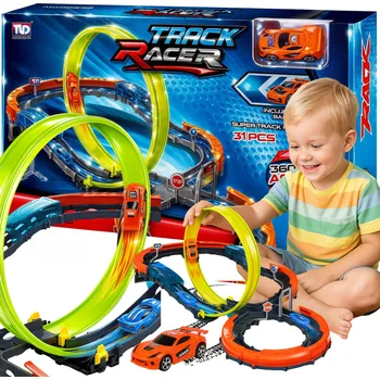 autodráha Závodní dráha s okruhem pro autíčka 3+ na baterie