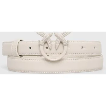 Opasek Kožený pásek Pinko 100143.A1K2 bílá 00X, vel. S