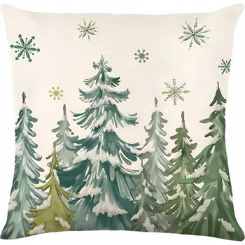 Povlak na dekorativní polštářek Povlak na polštářek 45 x 45 cm Vánoce Dekorační