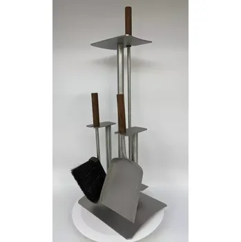 Krbové nářadí Krbové nářadí Lienbacher 21.02.923.2, nerez, rukojeti ořech