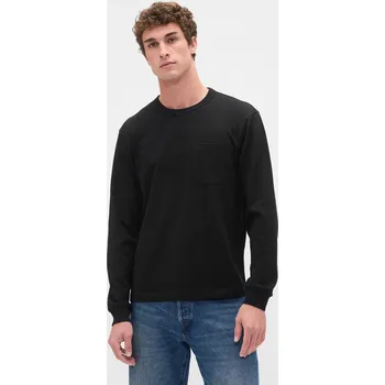 GAP Tričko Heavyweight - Pánské GAP černá | modrá 3463855