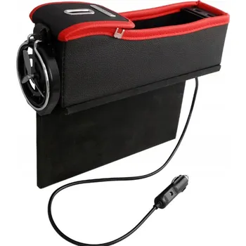 Organizér do auta KOŽENÝ ORGANIZÉR DO AUTA S USB PORTEM PS