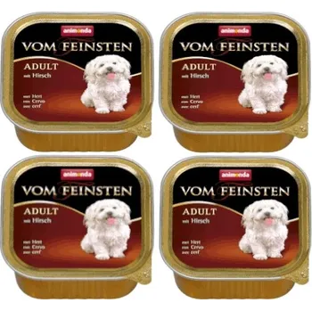 Krmivo pro psa ANIMONDA PAŠTIKA ADULT - S JELENÍM MASEM PRO PSY 6x150g