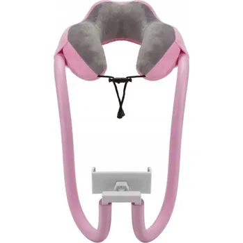 Polštář POLŠTÁŘ POD HLAVU ROHLÍK S DRŽÁKEM NA TELEFON