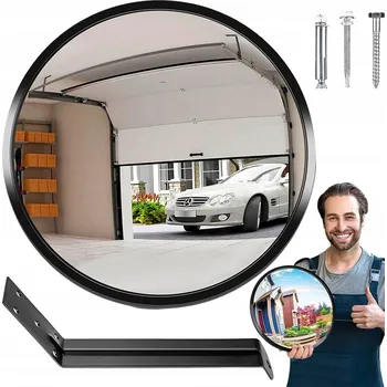 Zrcadlo Zrcadlo zrcadlo parkovací 30 cm + držák