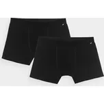 Pánské boxerky 4F (2pack) velikost M deep black