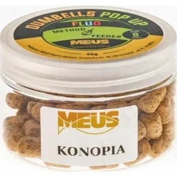 Boilies Přírodní Nástraha plovoucí kuličky Meus 45g