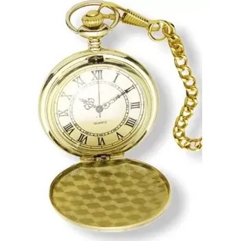 Hodinky Klenoty Budín Luxusní zlacené kapesní hodinky retro BADUS 11960808 s římskými číslicemi (Klenoty Budín Luxusní zlacené kapesní hodinky retro BADUS 11960808 s římskými číslicemi)