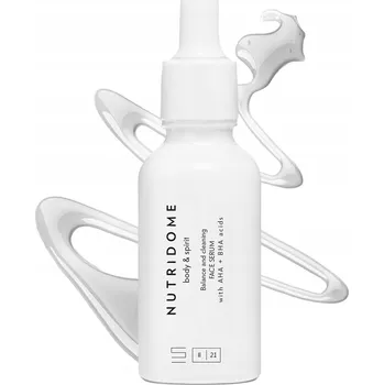 Pleťový peeling PEELING na obličej PEELINGOVÉ SÉRUM scrub AHA BHA kyseliny NUTRIDOME 30 ml