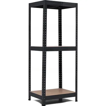 regál Policový regál Trestles RH 1500x600x500, nosnost 1050 kg, 3 police Barva: černá