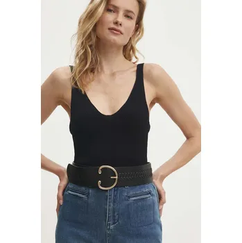 Opasek Pásek Answear.LAB dámský, černá barva c.2315.ikk 99X, vel. 90