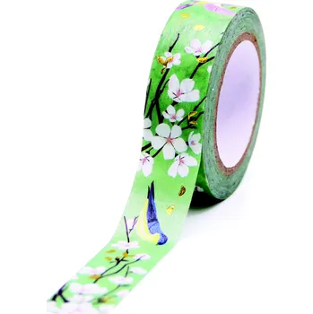Lepicí páska Dekorační páska GG FT 933246 Cherry tree branches 10m x 15mm