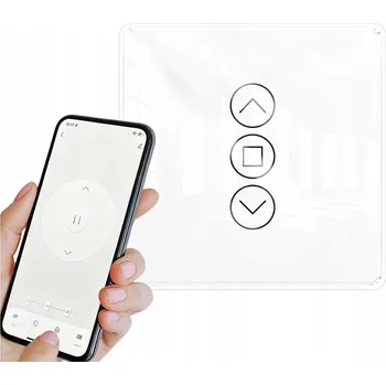 vypínač Dotykový skleněný spínač ovládání rolet a markýz Smart DO TUYA WIFI