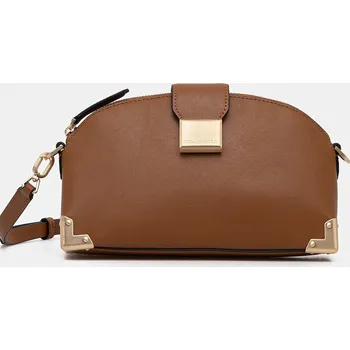 Kabelka Kožená kabelka Karl Lagerfeld K/TRUNK B1W30124 hnědá 88X, vel. ONE SIZE