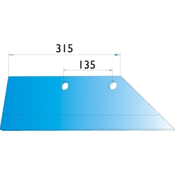 Pracovní nůž AGROPA Ostří levé 18 s návarem