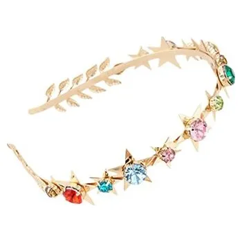 PINK - Čelenka HVĚZDIČKA s drahokamy