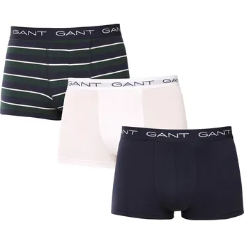 Pánské spodní prádlo 3PACK pánské boxerky Gant vícebarevné (902533023-374) 3XL Možnost vrácení zboží ZDARMA do 120 dnů!
