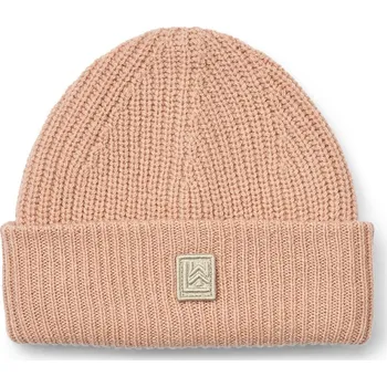 Čepice Dětská vlněná čepice Liewood Emilio Beanie Hat oranžová barva, LW17839 LW17839.G 03A, vel. 9-10 let